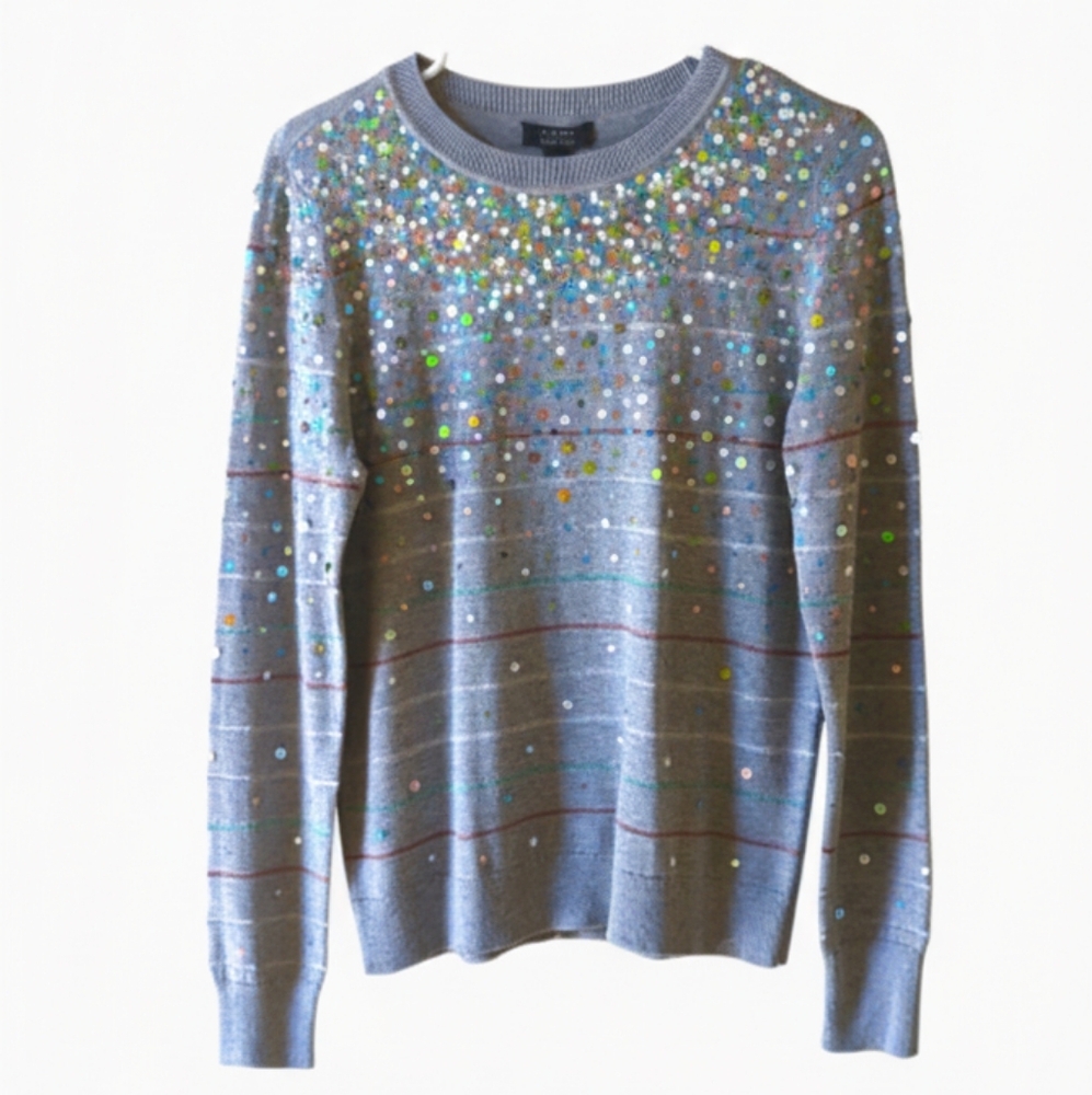 HALOGEN Nordstrom Brand Sequin sweater
